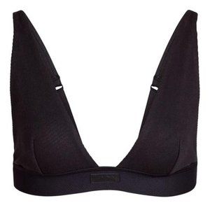 SKIMS Cotton Plunge Bralette XL